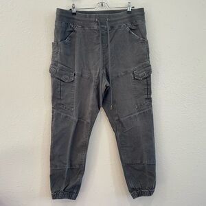 Duluth Women's Charcoal Gray Jogger Cargo Pants - Size 18